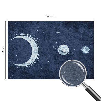 Vlies-Fototapete fürs Wohnzimmer mit Sternmotiv