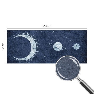Vlies-Fototapete fürs Wohnzimmer mit Sternmotiv