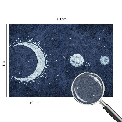 Vlies-Fototapete fürs Wohnzimmer Sternmotiv