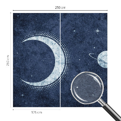 Vlies-Fototapete fürs Wohnzimmer mit Sternmotiv