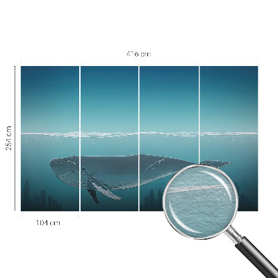 Vlies-Fototapete fürs Schlafzimmer mit dem Motiv „Wasserharmonie“
