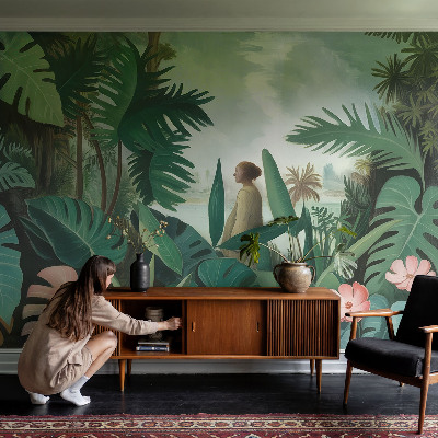 Vlies-Fototapete fürs Kinderzimmer Exotischer Dschungel