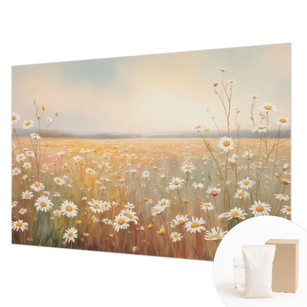 Motivtapete mit Blumenwiese
