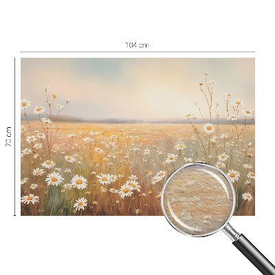 Motivtapete mit Blumenwiese
