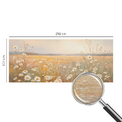 Motivtapete mit Blumenwiese