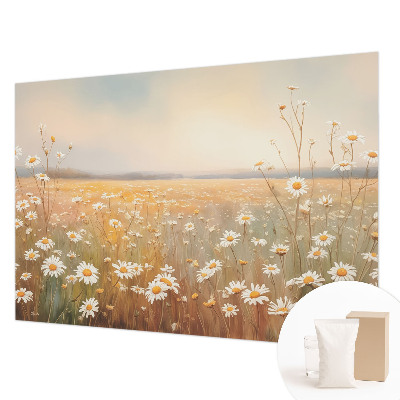 Motivtapete mit Blumenwiese
