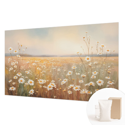 Motivtapete mit Blumenwiese