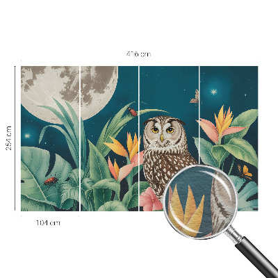 Bildtapete mit Mond-Safari-Motiv