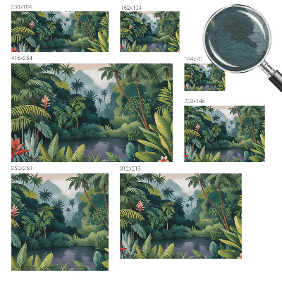 Fototapete nach Maß Exotische Landschaft