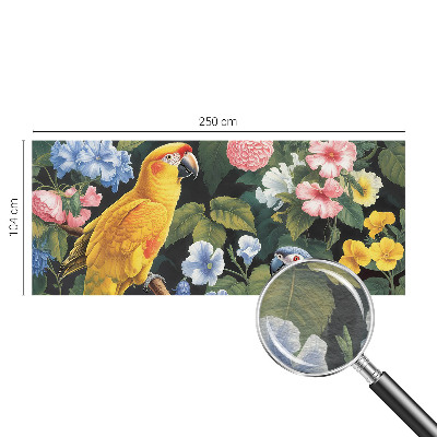 Fototapete mit Motiv exotischer Vögel