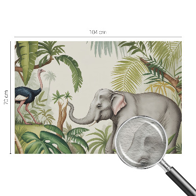 Dekorative Wand-Fototapete Exotische Szene