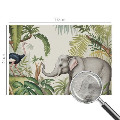 Dekorative Wand-Fototapete Exotische Szene