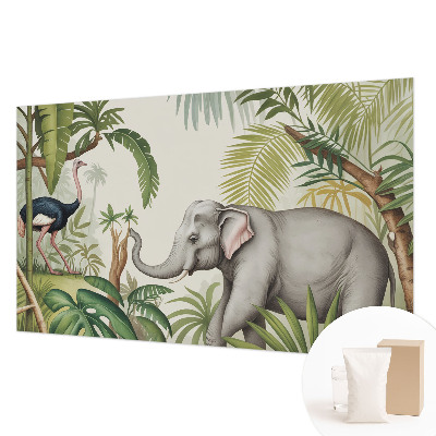 Dekorative Wand-Fototapete Exotische Szene