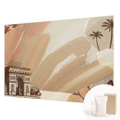 Fototapete fürs Schlafzimmer Exotische Reise