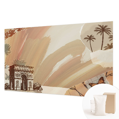 Fototapete fürs Schlafzimmer Exotische Reise