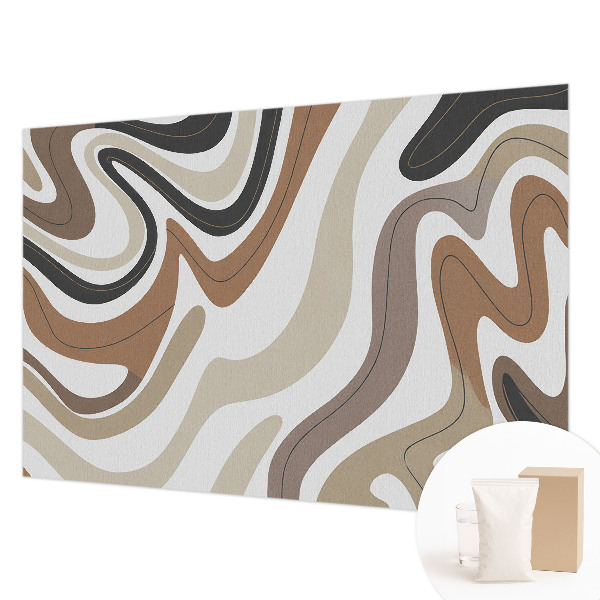 Vliestapete fürs Schlafzimmer Harmonische Wellen