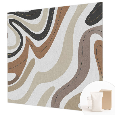 Vliestapete fürs Schlafzimmer Harmonische Wellen