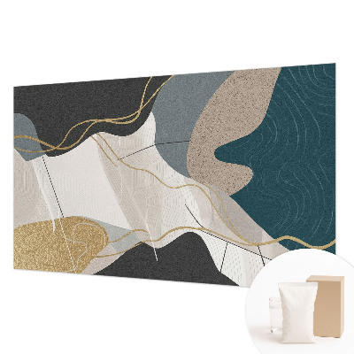 Fototapete fürs Wohnzimmer Abstrakte Formen