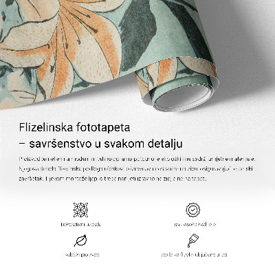 Fototapete nach Maß mit Lotusblumen-Motiv für eine harmonische Raumwirkung