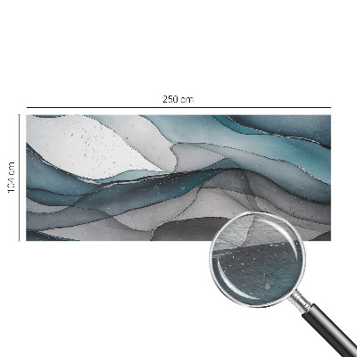 Vlies-Fototapete mit bunten Wellen als Motiv
