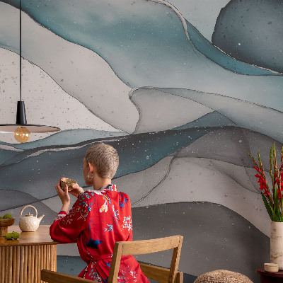 Vlies-Fototapete Bunte Wellen