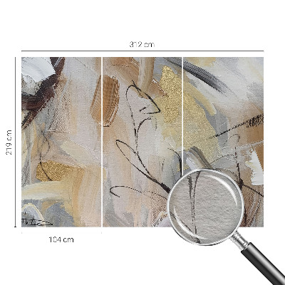 Vlies-Fototapete nach Maß mit abstrakter Komposition