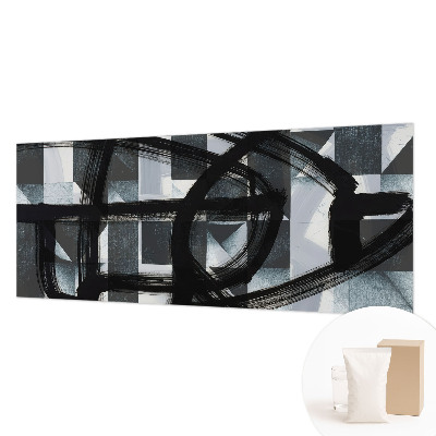 Vlies-Fototapete fürs Wohnzimmer Ausdrucksstarke Geometrie