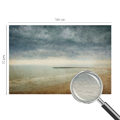 Vlies-Fototapete fürs Schlafzimmer mit nostalgischer Landschaft als Motiv