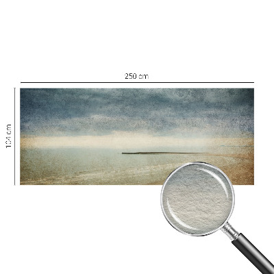 Vlies-Fototapete fürs Schlafzimmer mit nostalgischer Landschaft als Motiv