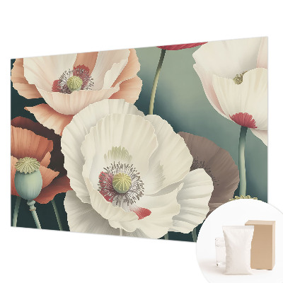 Vlies-Fototapete fürs Kinderzimmer mit Blumenmotiv