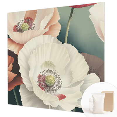 Vlies-Fototapete fürs Kinderzimmer mit Blumenmotiv