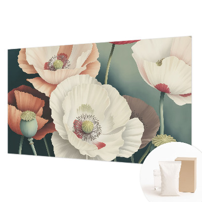 Vlies-Fototapete fürs Kinderzimmer mit Blumenmotiv