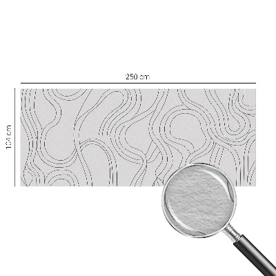 Motivtapete mit Bio-Linien-Design