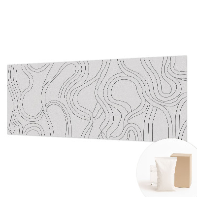 Motivtapete mit Bio-Linien-Design