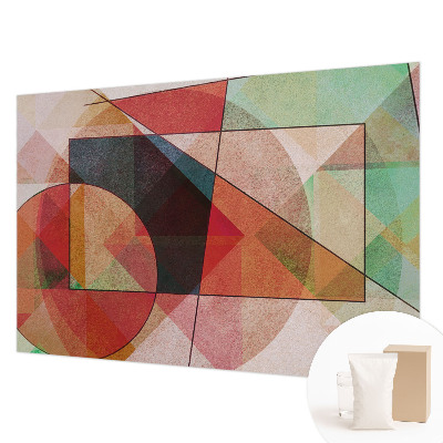 Bildtapete mit einem geometrisch-abstrakten Motiv