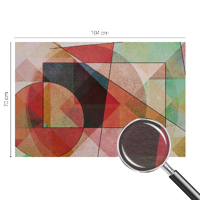 Bildtapete mit einem geometrisch-abstrakten Motiv