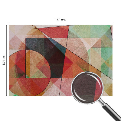 Bildtapete mit einem geometrisch-abstrakten Motiv