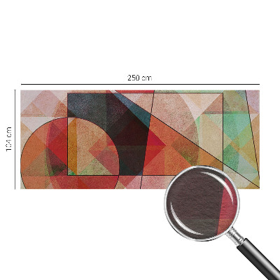 Bildtapete mit einem geometrisch-abstrakten Motiv