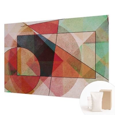Bildtapete mit einem geometrisch-abstrakten Motiv