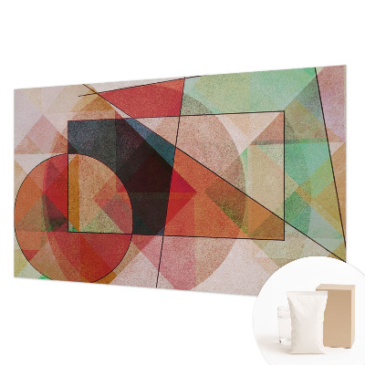 Bildtapete mit einem geometrisch-abstrakten Motiv
