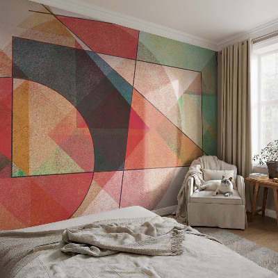 Bildtapete mit einem geometrisch-abstrakten Motiv