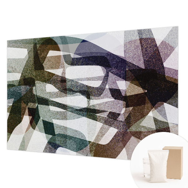 Dekorative Wand-Fototapete Bunte Schleifen