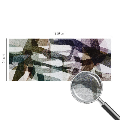 Dekorative Wand-Fototapete Bunte Schleifen