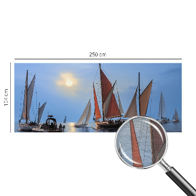 Wand-Fototapete mit einem Segelabenteuer-Motiv