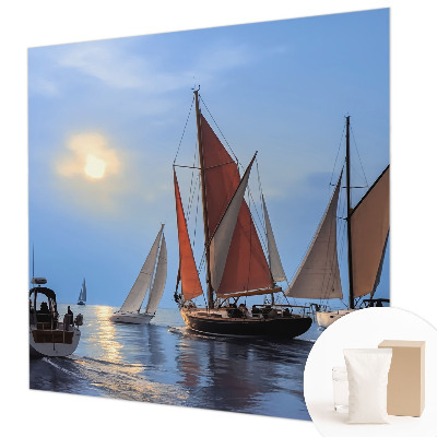 Wand-Fototapete mit einem Segelabenteuer-Motiv