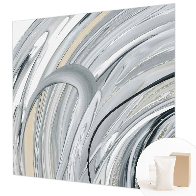 Wandtapete mit abstraktem Marmorprint
