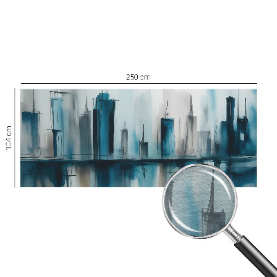 Fototapete fürs Wohnzimmer mit Motiv von Stadtlandschaften