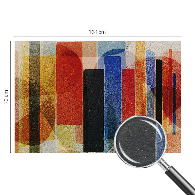 Motivtapete aus Vlies mit geometrischem Formenmuster