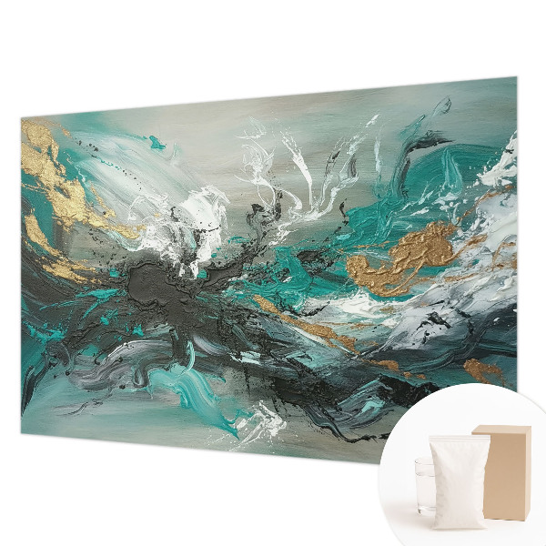 Vlies-Fototapete fürs Wohnzimmer Künstlerischer Wirbel