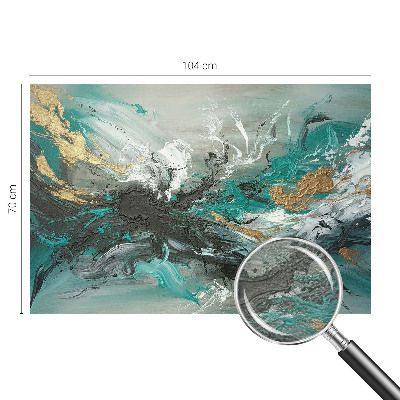 Vlies-Fototapete fürs Wohnzimmer Künstlerischer Wirbel